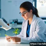 생물학자 연구팀 구성 - **Prompt for Passion and Hidden Talents:**
    "A passionate young female biologist, in her late 20s...