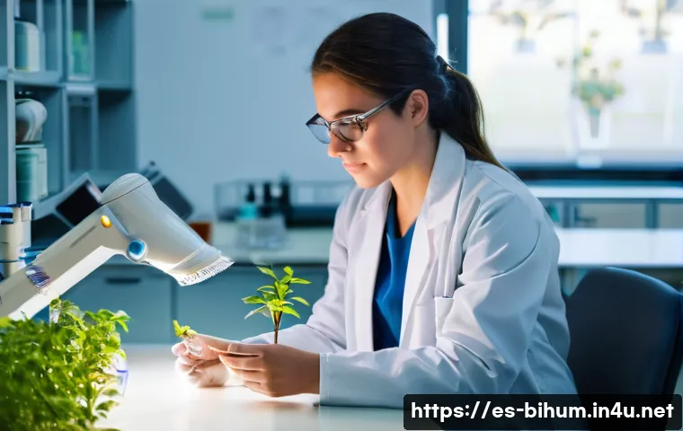 생물학자 연구팀 구성 - **Prompt for Passion and Hidden Talents:**
    "A passionate young female biologist, in her late 20s...